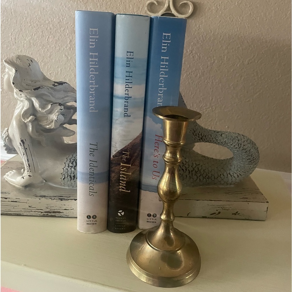 Vintage Brass candlestick - see photos - approx 6-7” tall